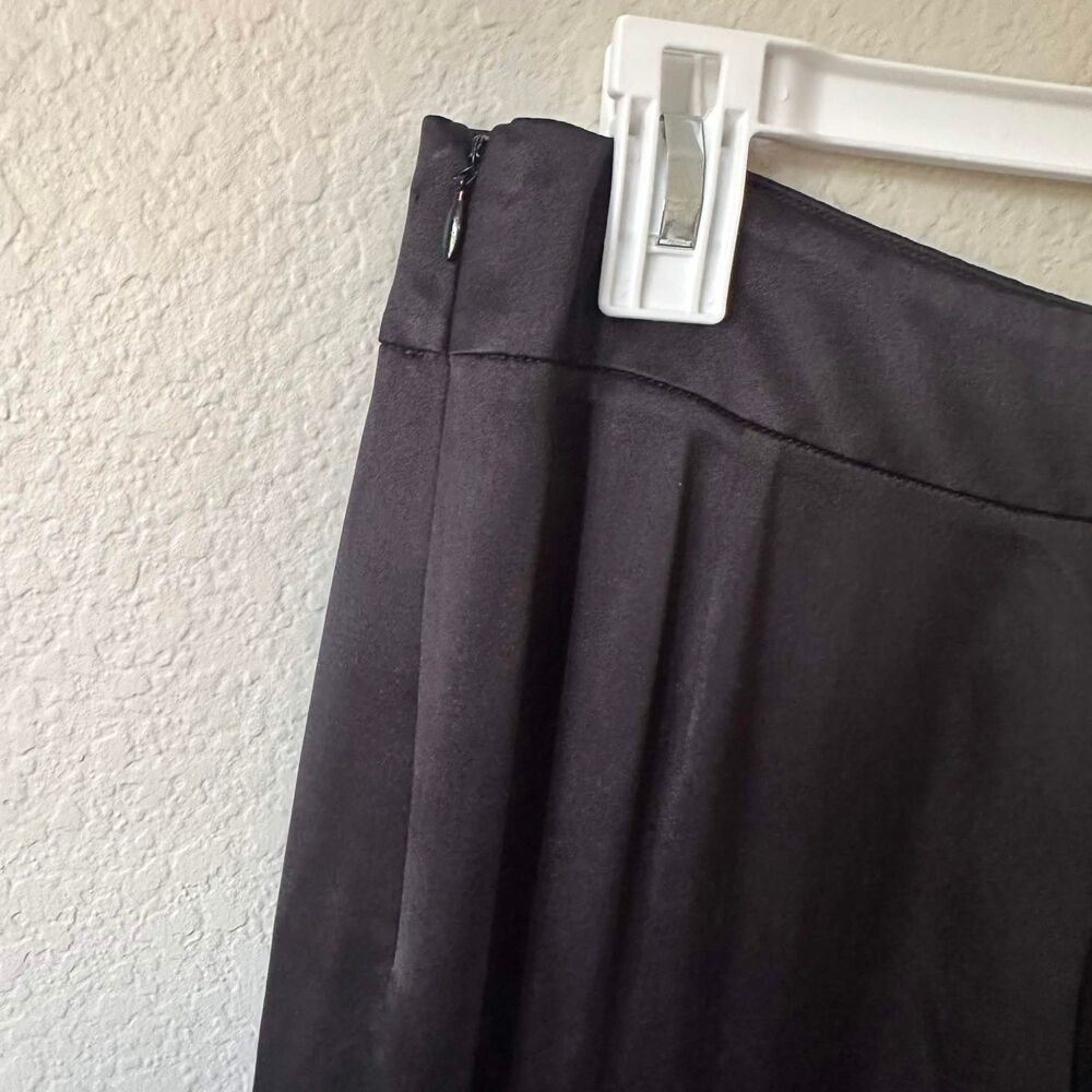 VTG Giorgio Armani Borgo 21 Silk Wide Leg Trousers IT 42 NOS/Deadstock Italy - Picture 6 of 8